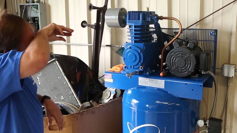 Lắp đặt máy nén khí King Power thực tế 7
