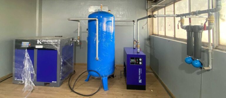 thuê máy nén khí 50HP và lắp đặt
