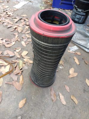 lọc gió bị ngặt