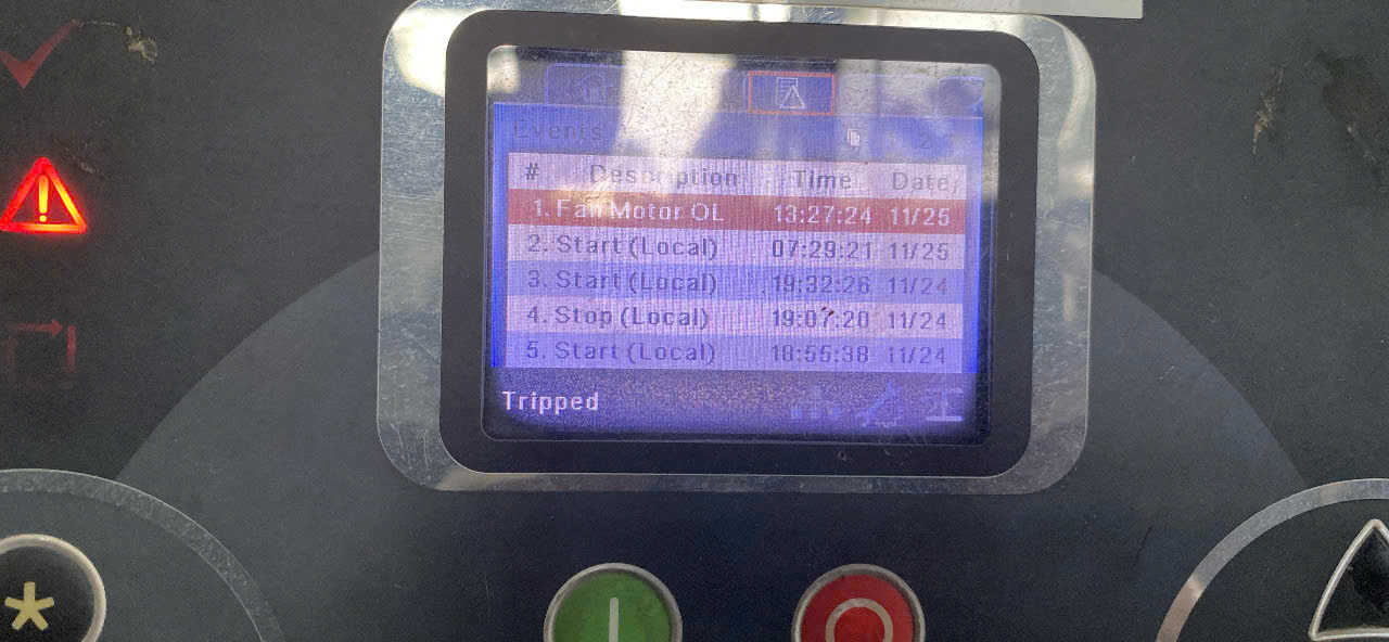 tóp 50 lỗi trong máy nén khí trục vít