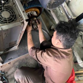 lỗi máy nén khí trục vít
