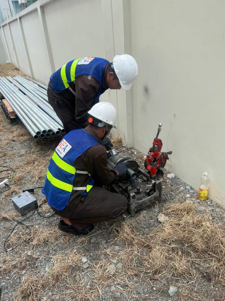 Kỹ thuật kiểm tra máy tại công trình