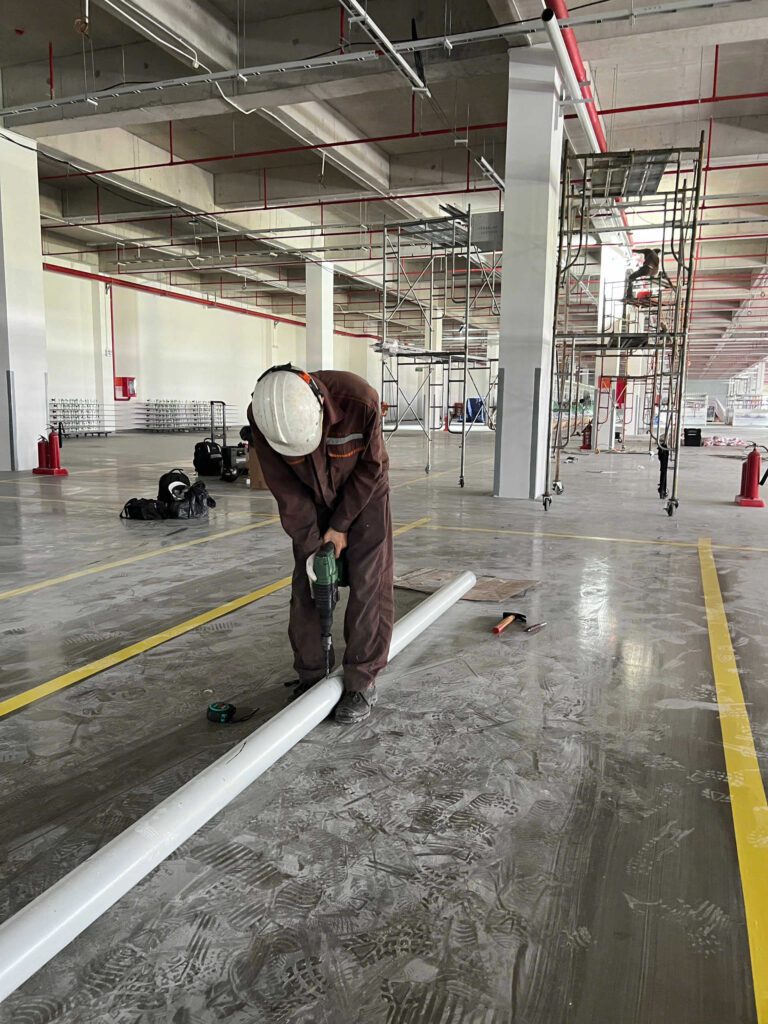 Thi công đường ống khí nén